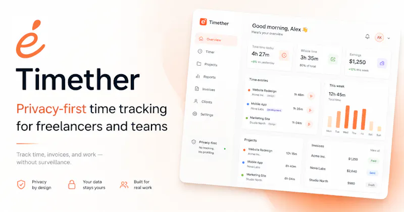 Timether screenshot 1