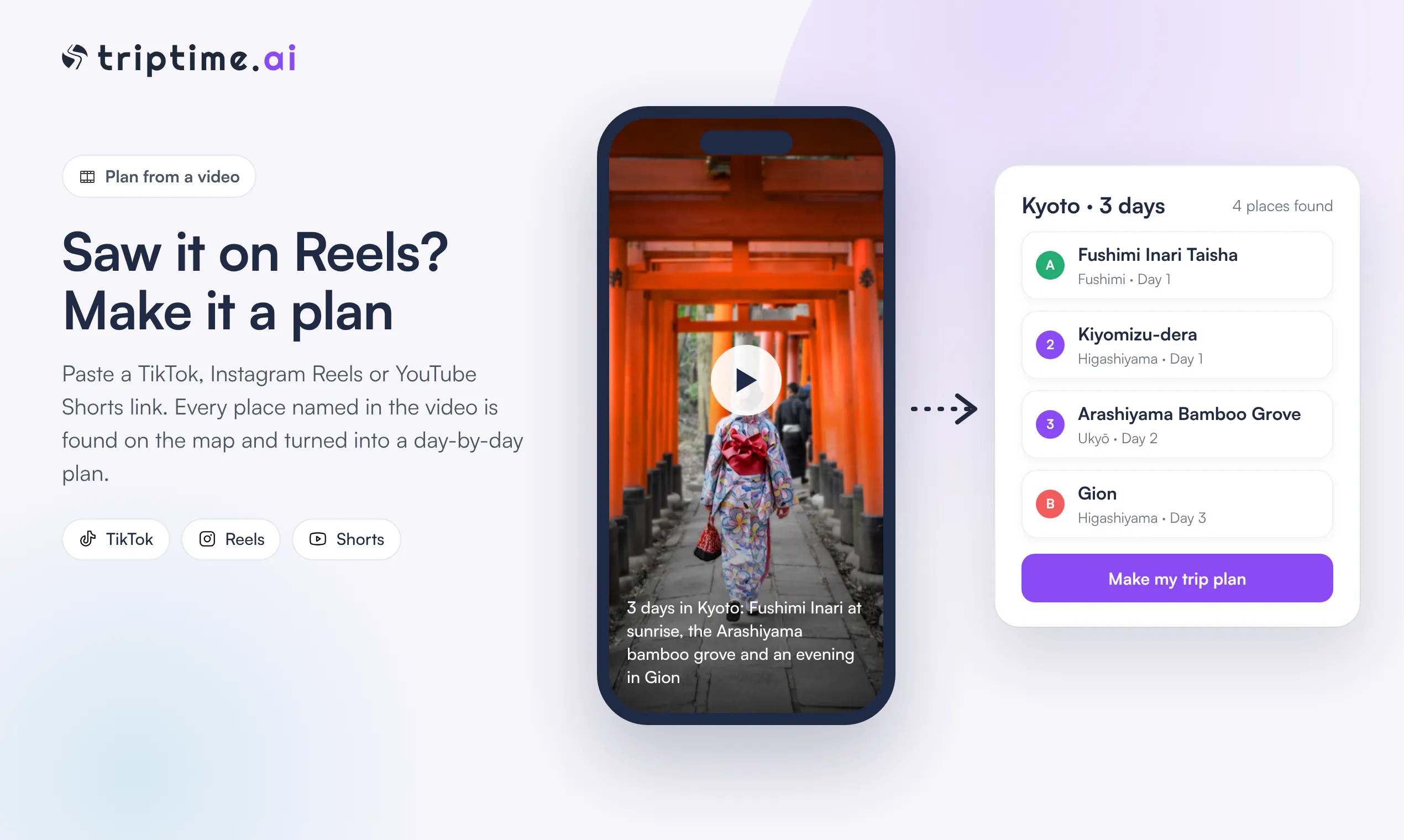 Triptime AI gallery image