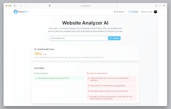 Website Analyzer AI gallery image