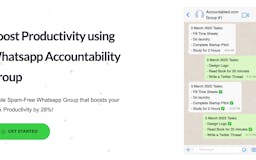 Work Accountability using Whatsapp Group media 1