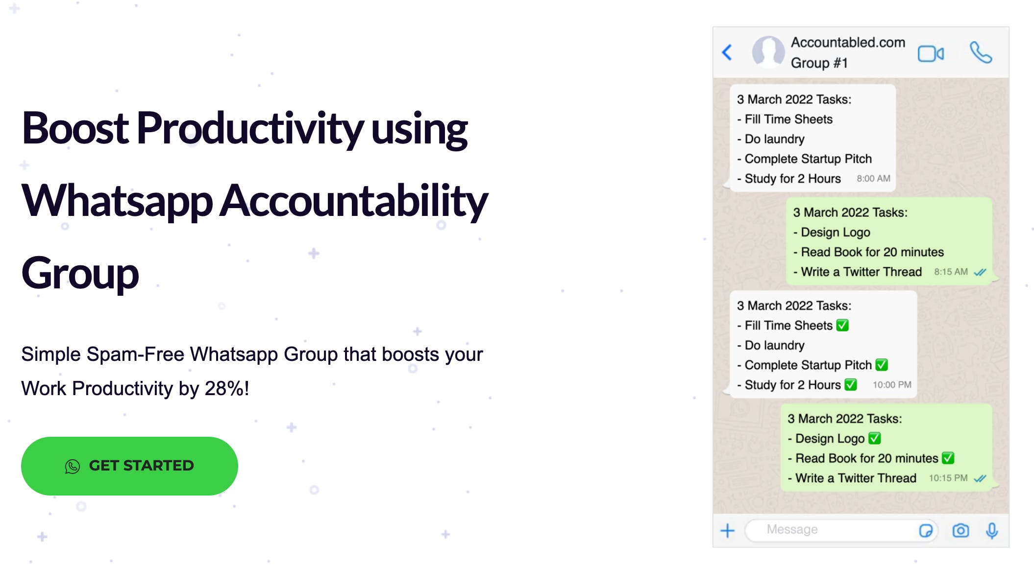 Work Accountability using Whatsapp Group media 1