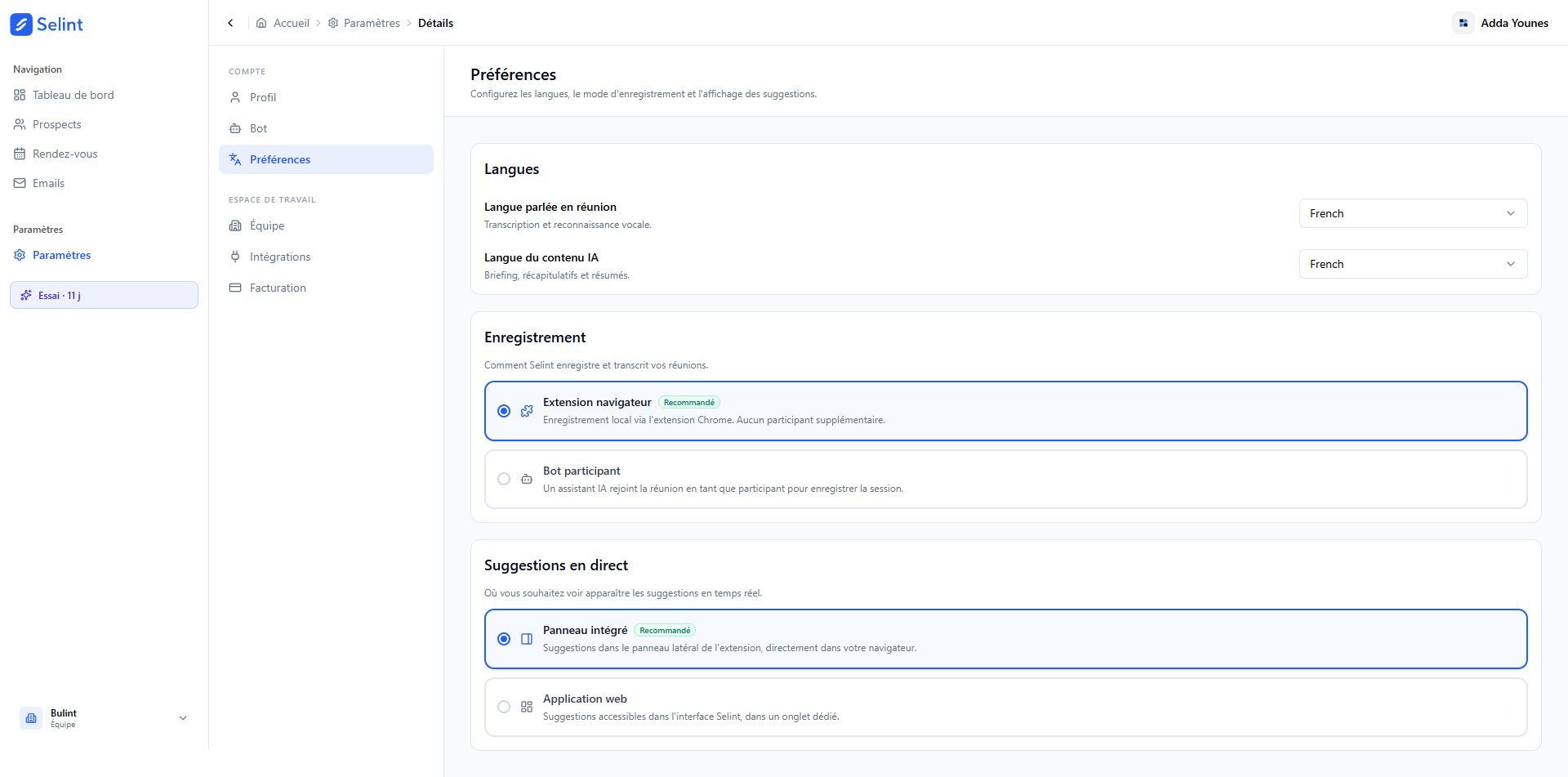 Selint - AI Co-Pilot for Sales Meetings gallery image