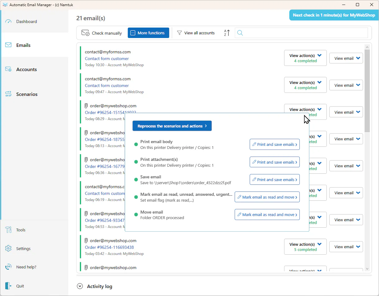 Automatic Email Manager V10 gallery image