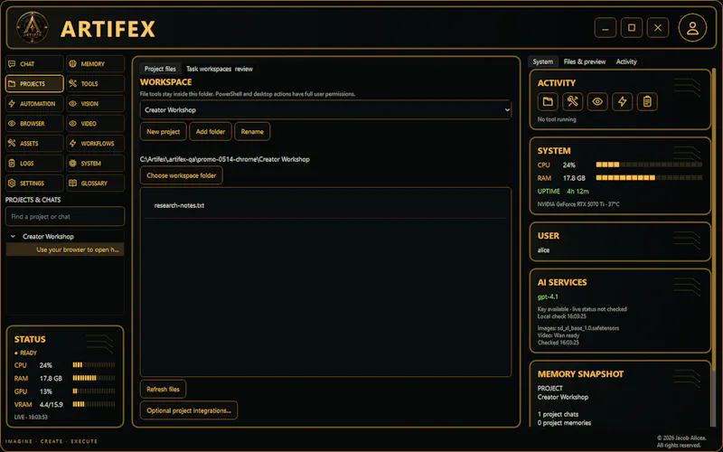 Artifex screenshot 3