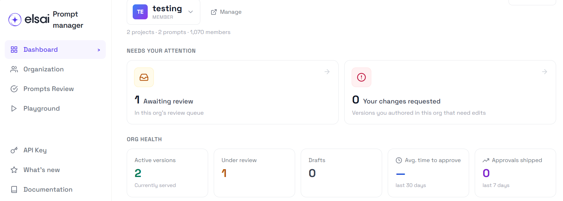 elsai Prompt Manager gallery image