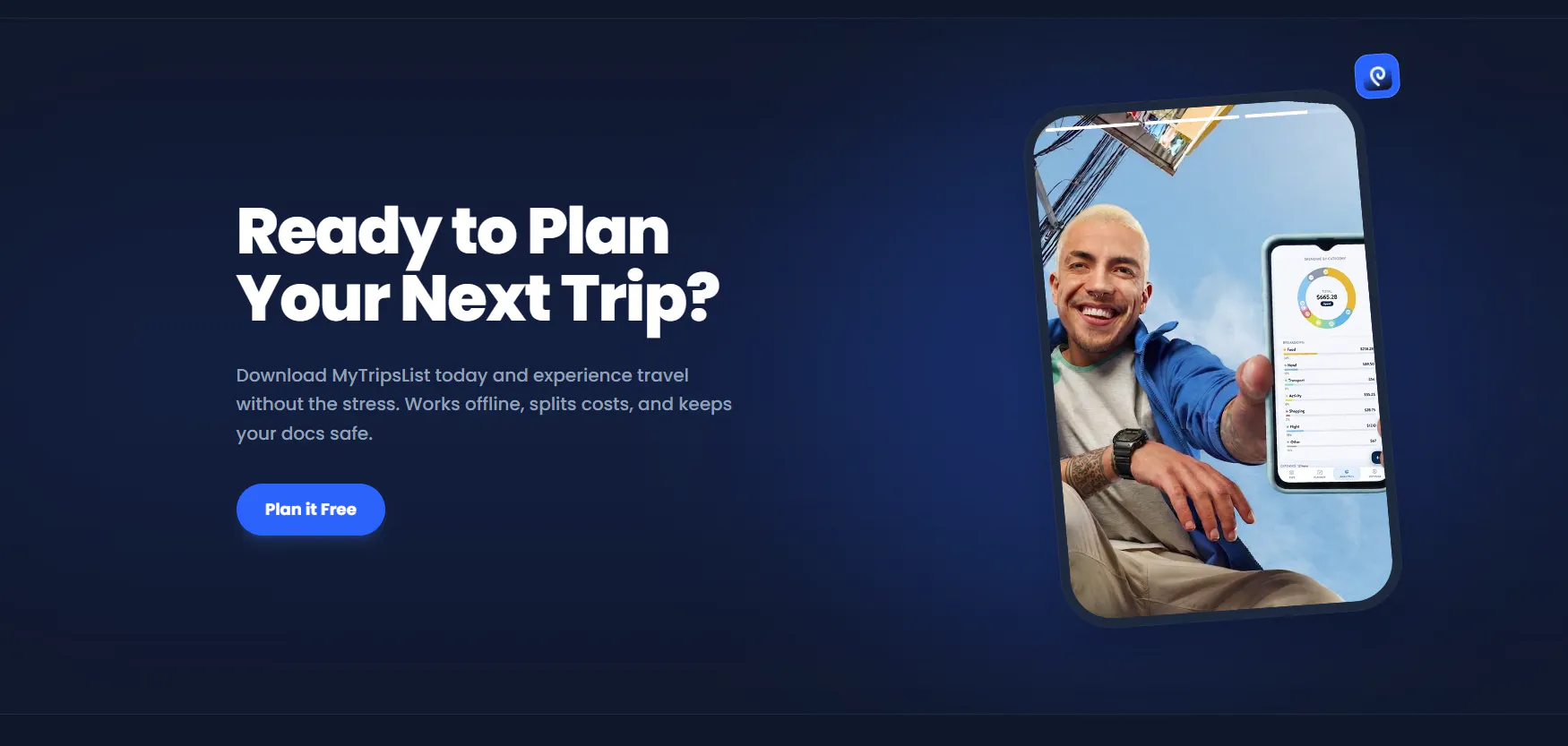 Banner del producto Mytripslist