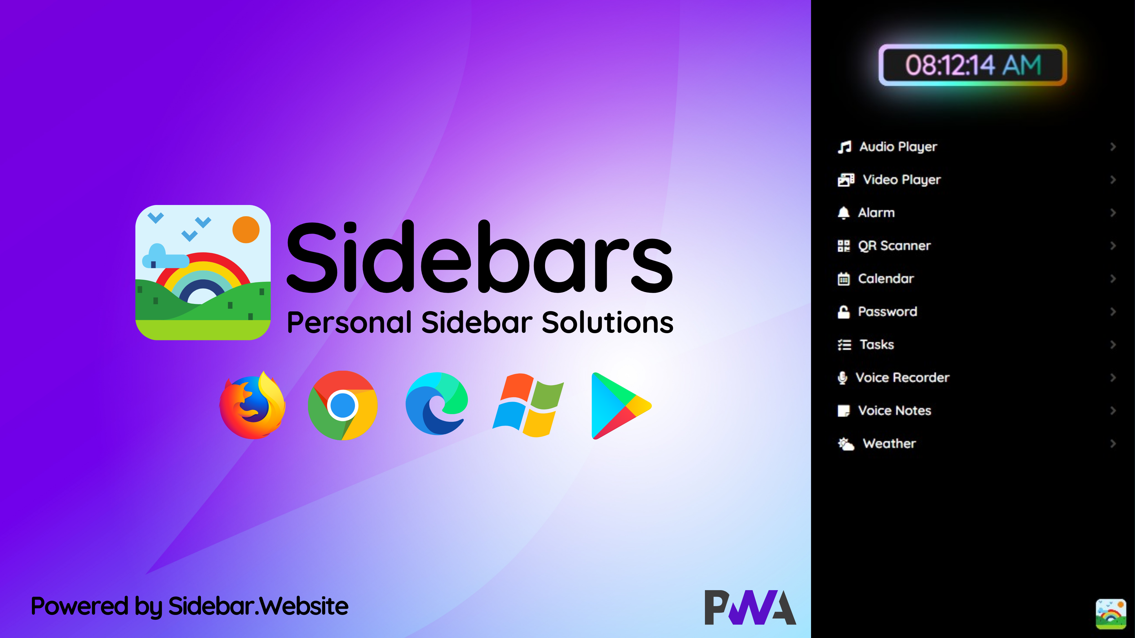 Sidebar One X gallery image