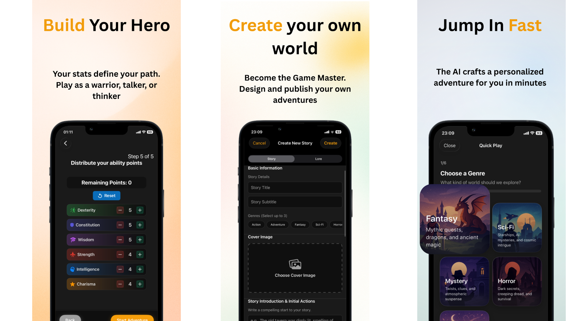 Odyssey: AI Storyteller & RPG gallery image