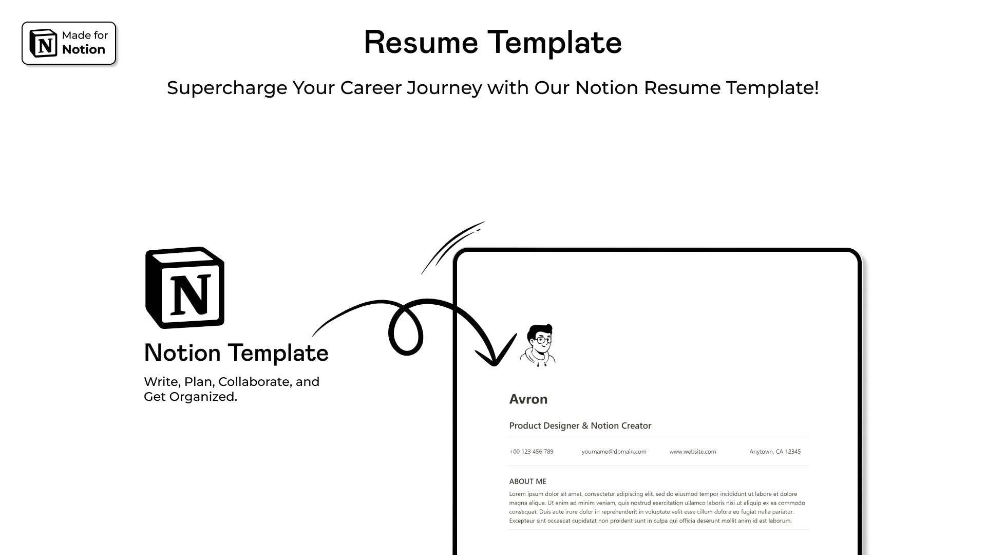 Resume Template media 1