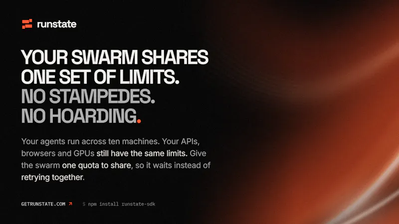 runstate - Agent Swarm Coordination screenshot 3