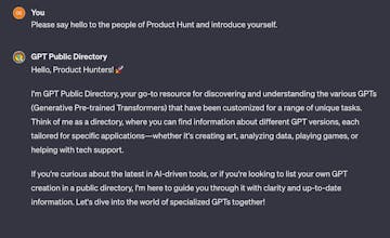 GPT Public Directory gallery image