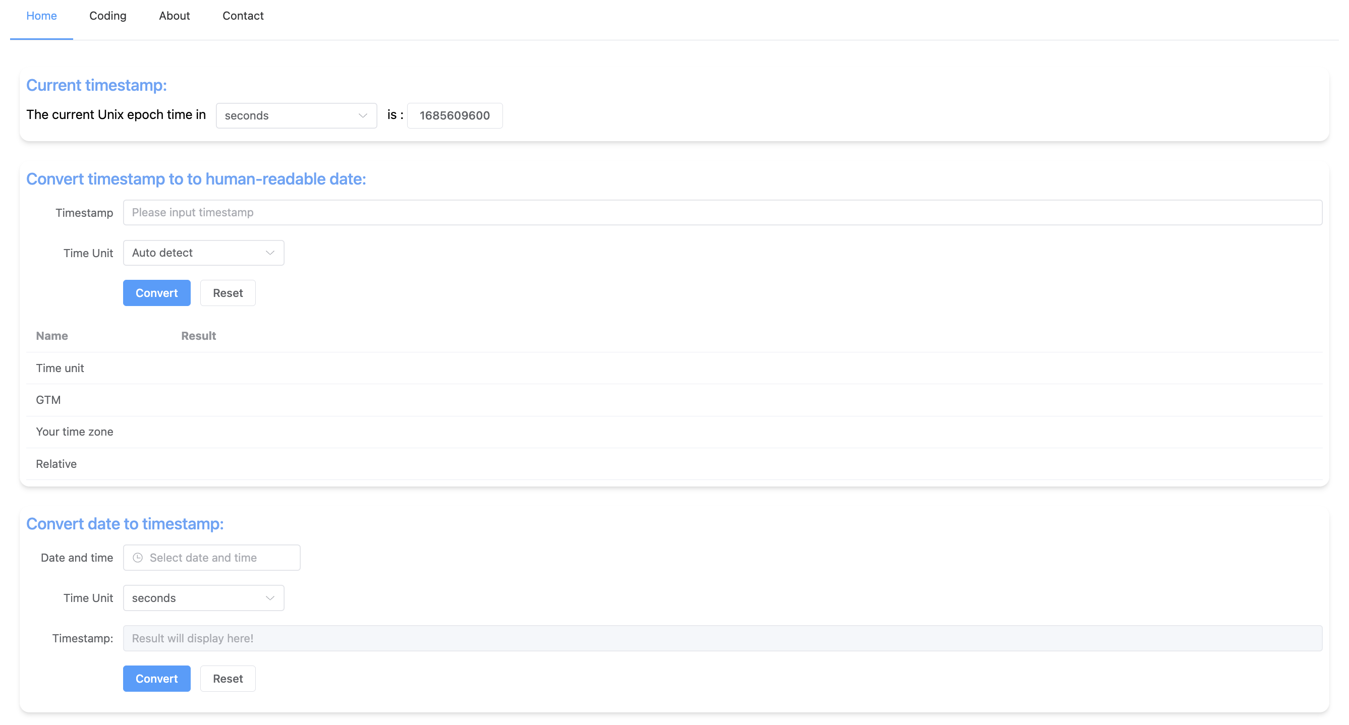 Convertitore timestamp media 1