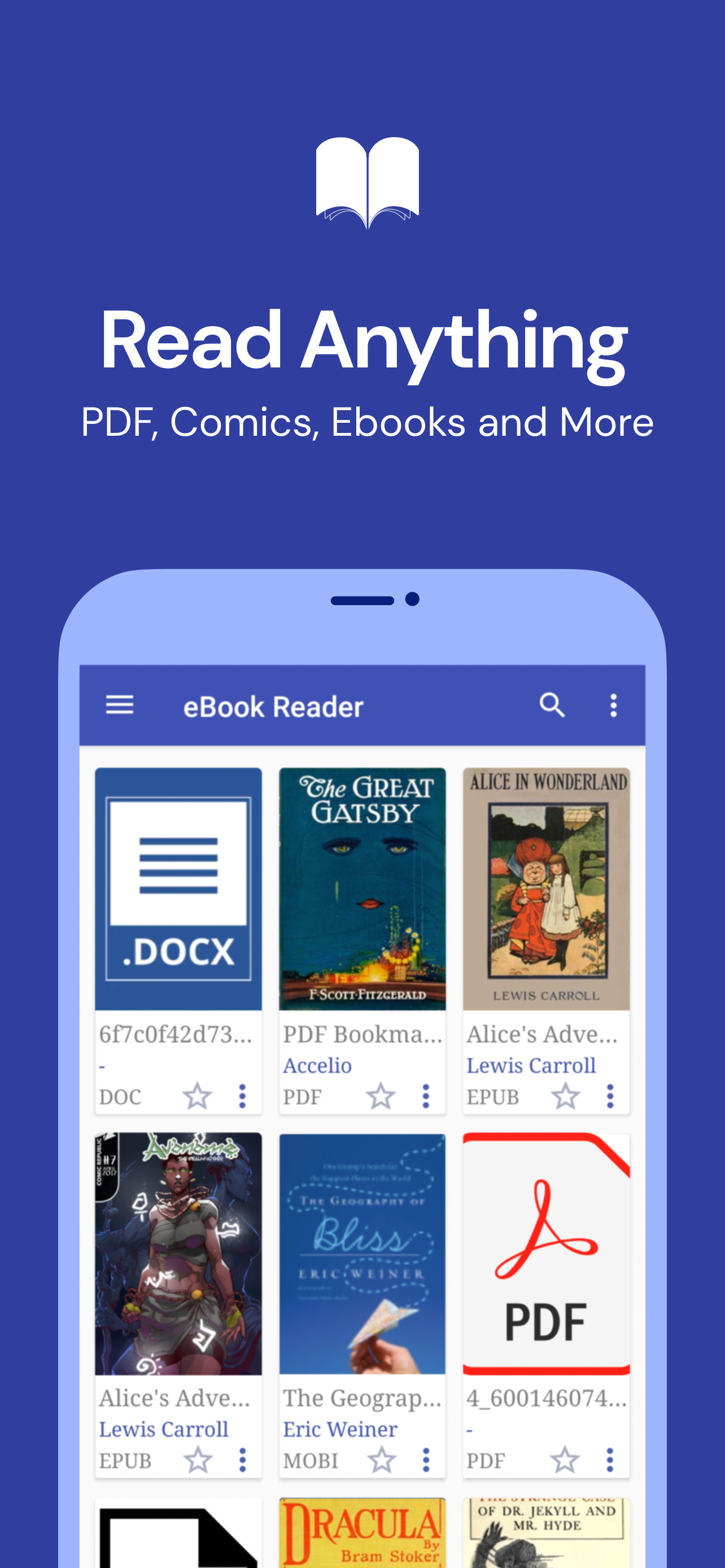 책 독자 : Comic, Manga & PDF Reader 미디어 1