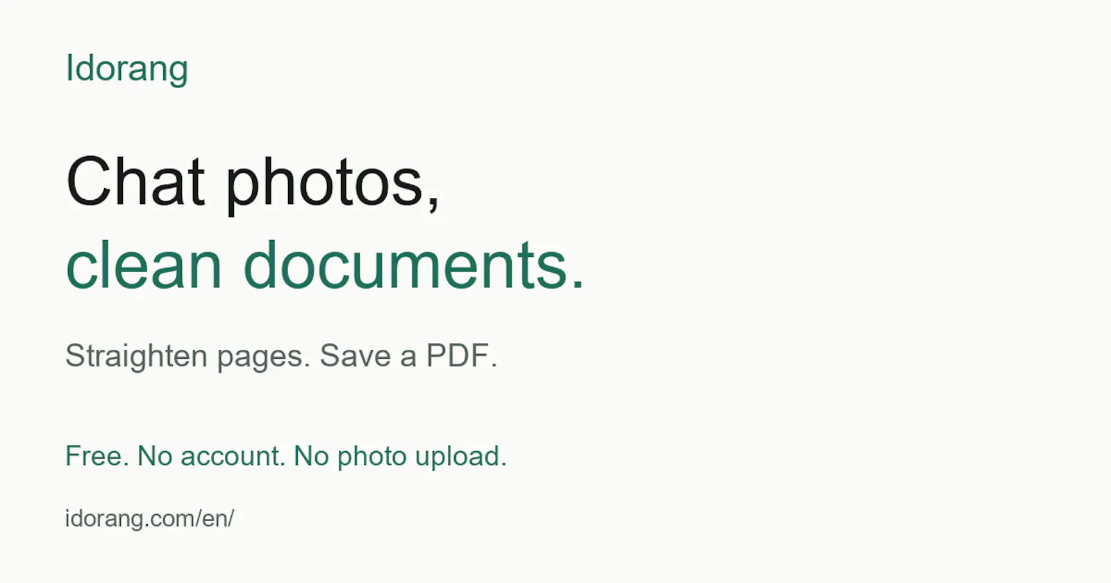 Idorang screenshot 1