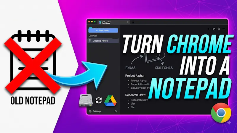 Tab Notes screenshot 1 (video preview)