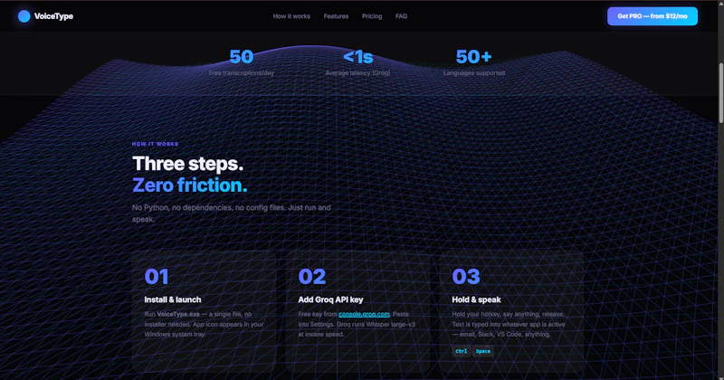 VoiceType screenshot 2