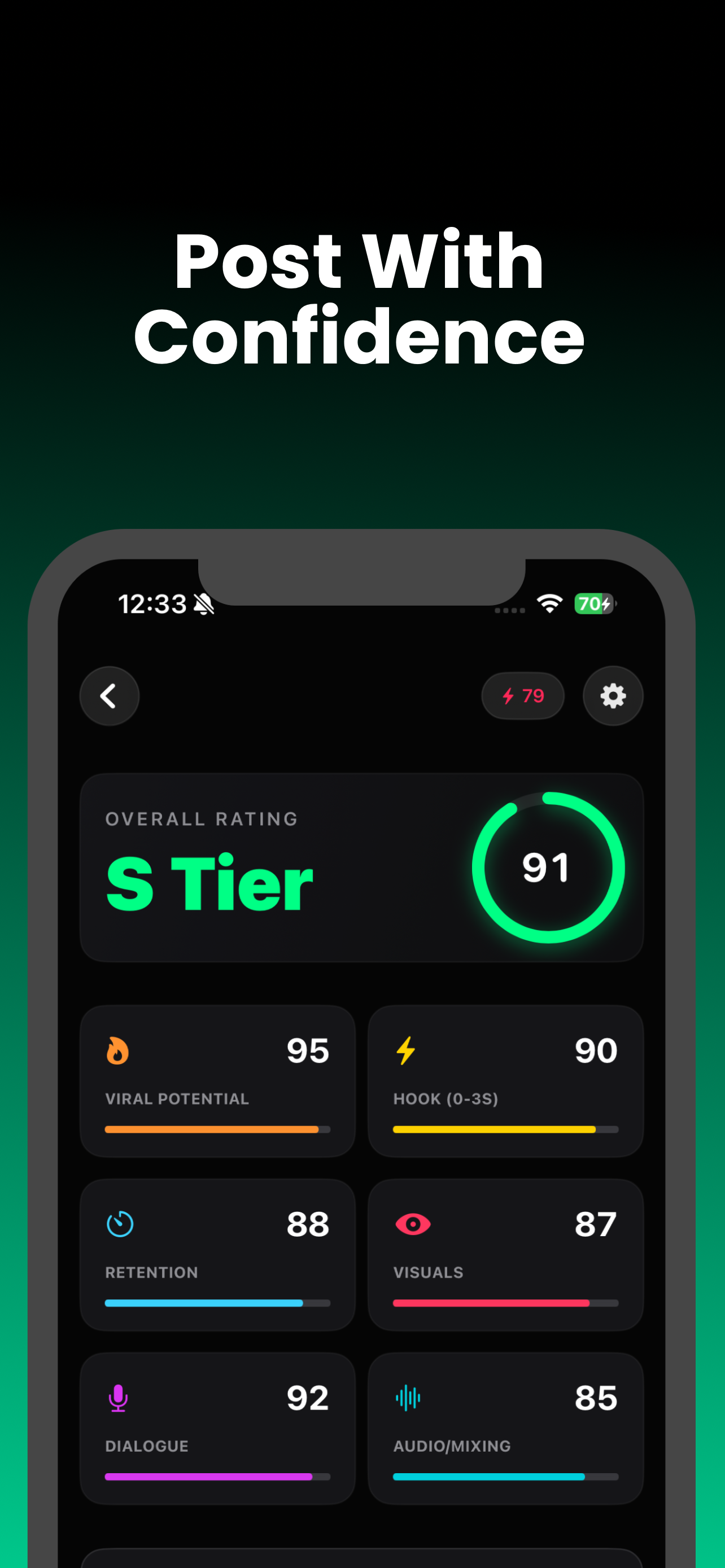 VidScore AI gallery image
