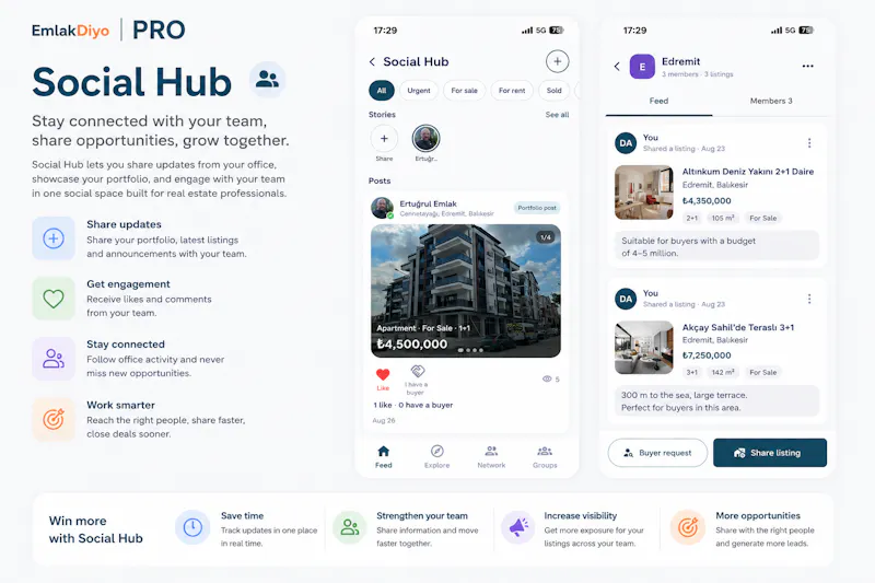 EmlakDiyo — Emlak CRM uygulaması screenshot 3