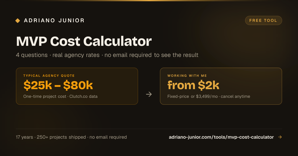 MVP Cost Calculator gallery image