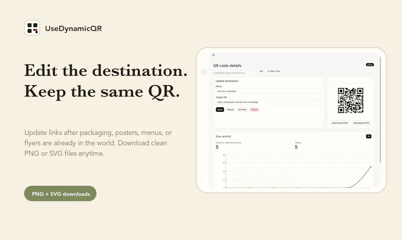 UseDynamicQR screenshot 4