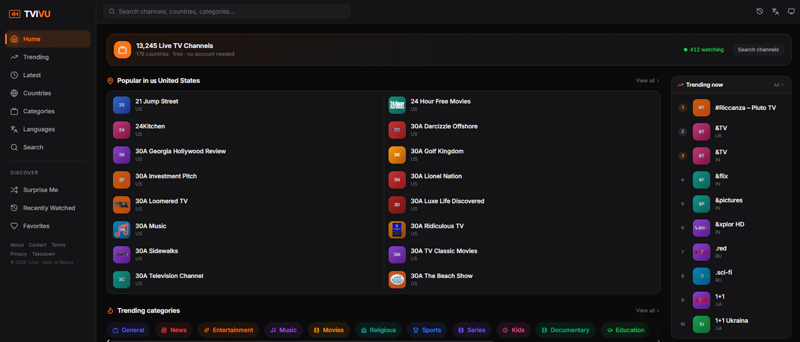 Tvivu - Watch TV screenshot 2