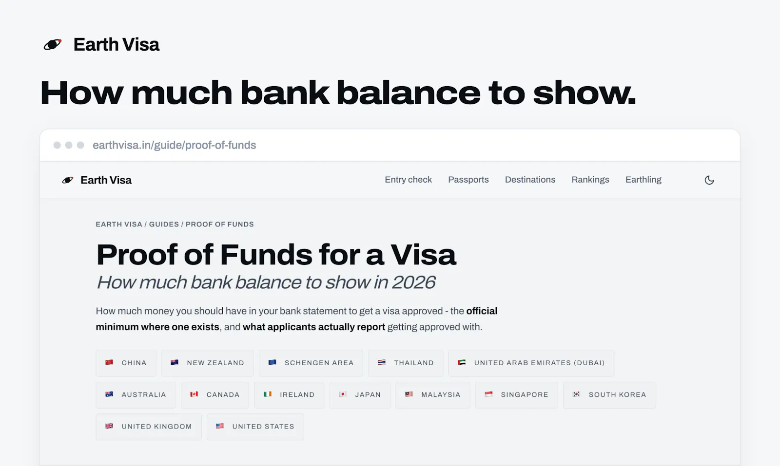 Earth Visa screenshot 6