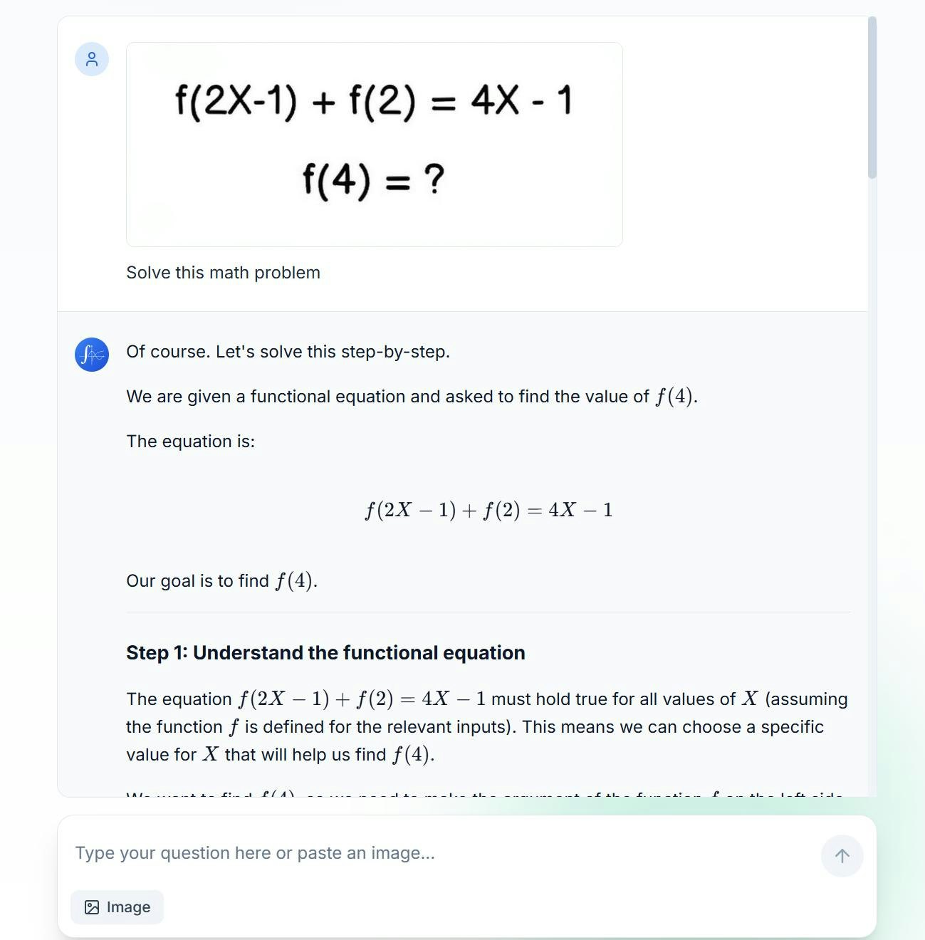 Math Solver - Screenshot 2 showing product features and functionality