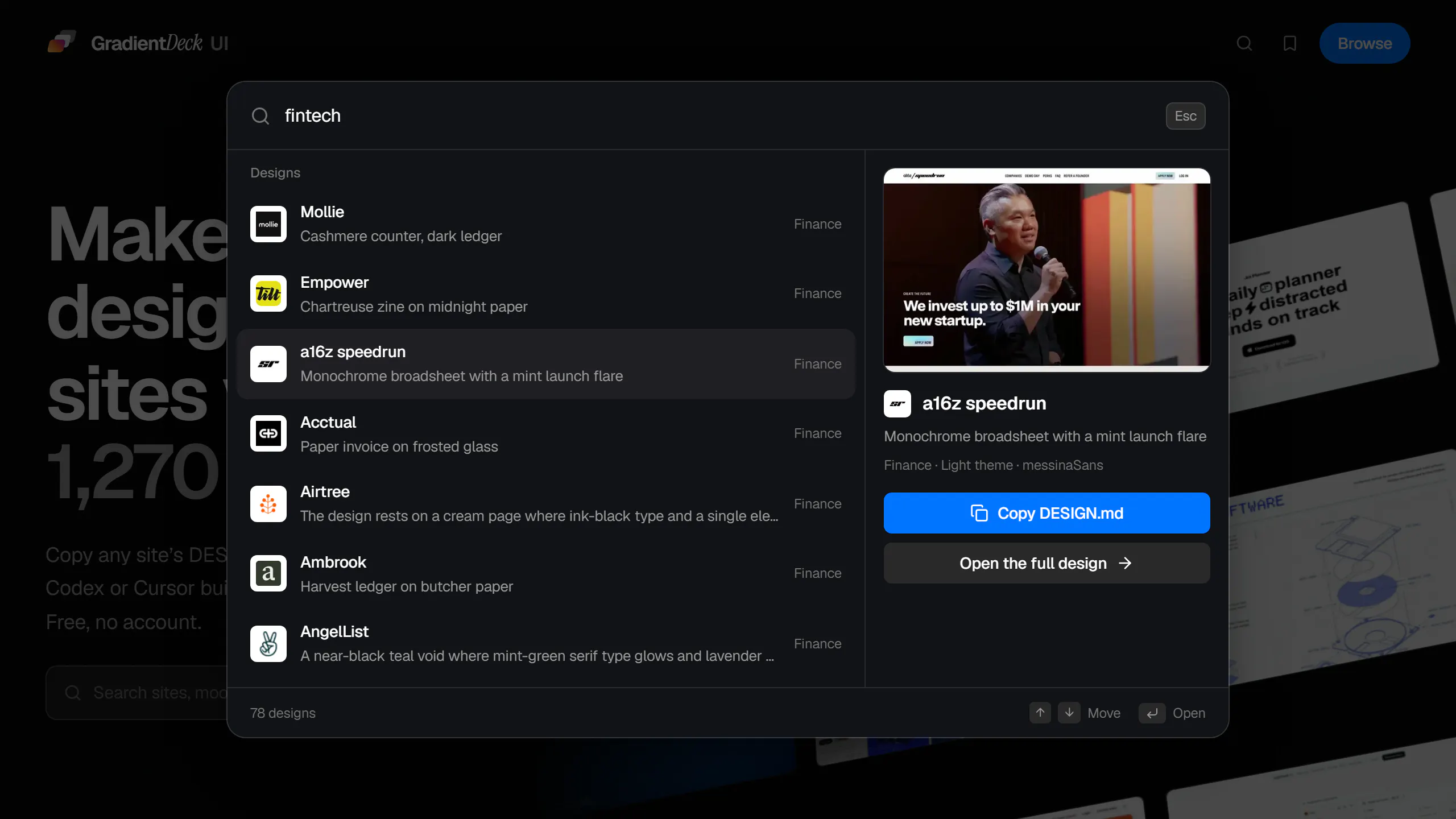 GradientDeck UI gallery image