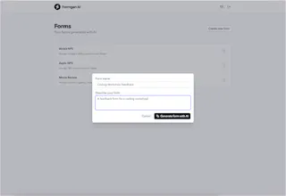 Formgen AI gallery image