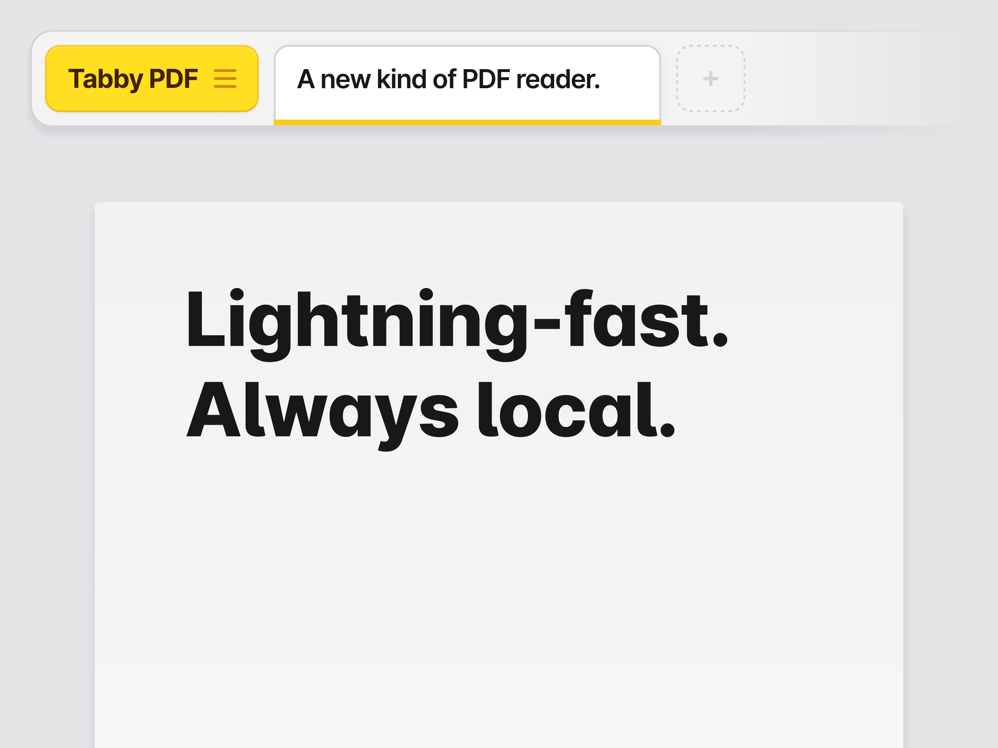 Tabby PDF gallery image