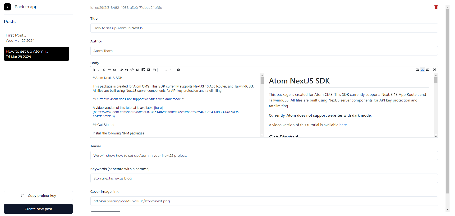 Átomo (fauces) - Construya los blogs Next.js con componentes React y Tailwindcss. media 4