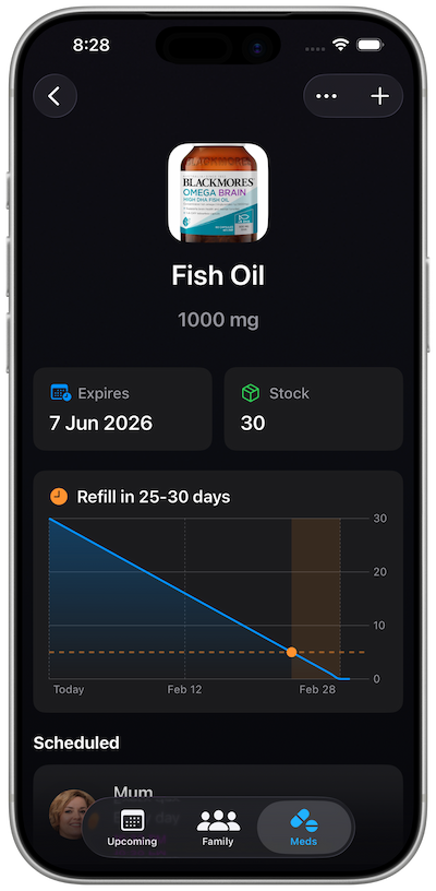 FamilyMeds - Screenshot 3 showing product features and functionality