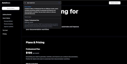 AutoDocs - User Docs as a Service gallery image
