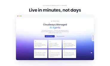 Cloudways Managed AI Agents gallery image