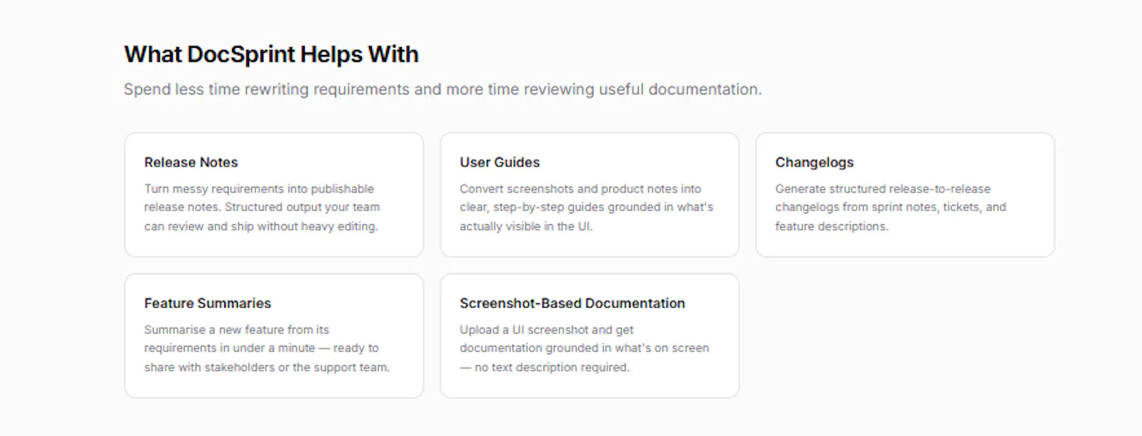 DocSprint screenshot 6