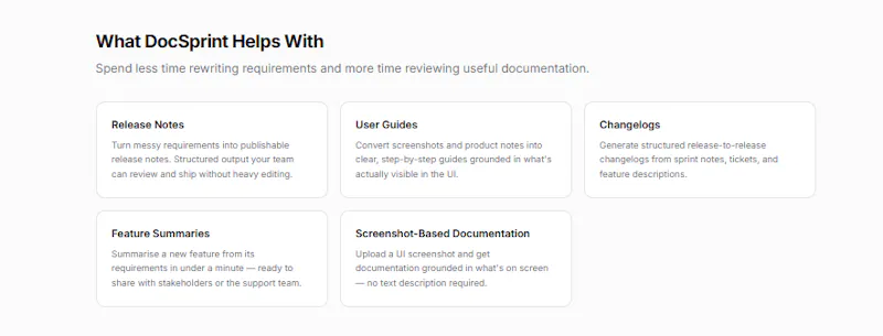 DocSprint screenshot 6
