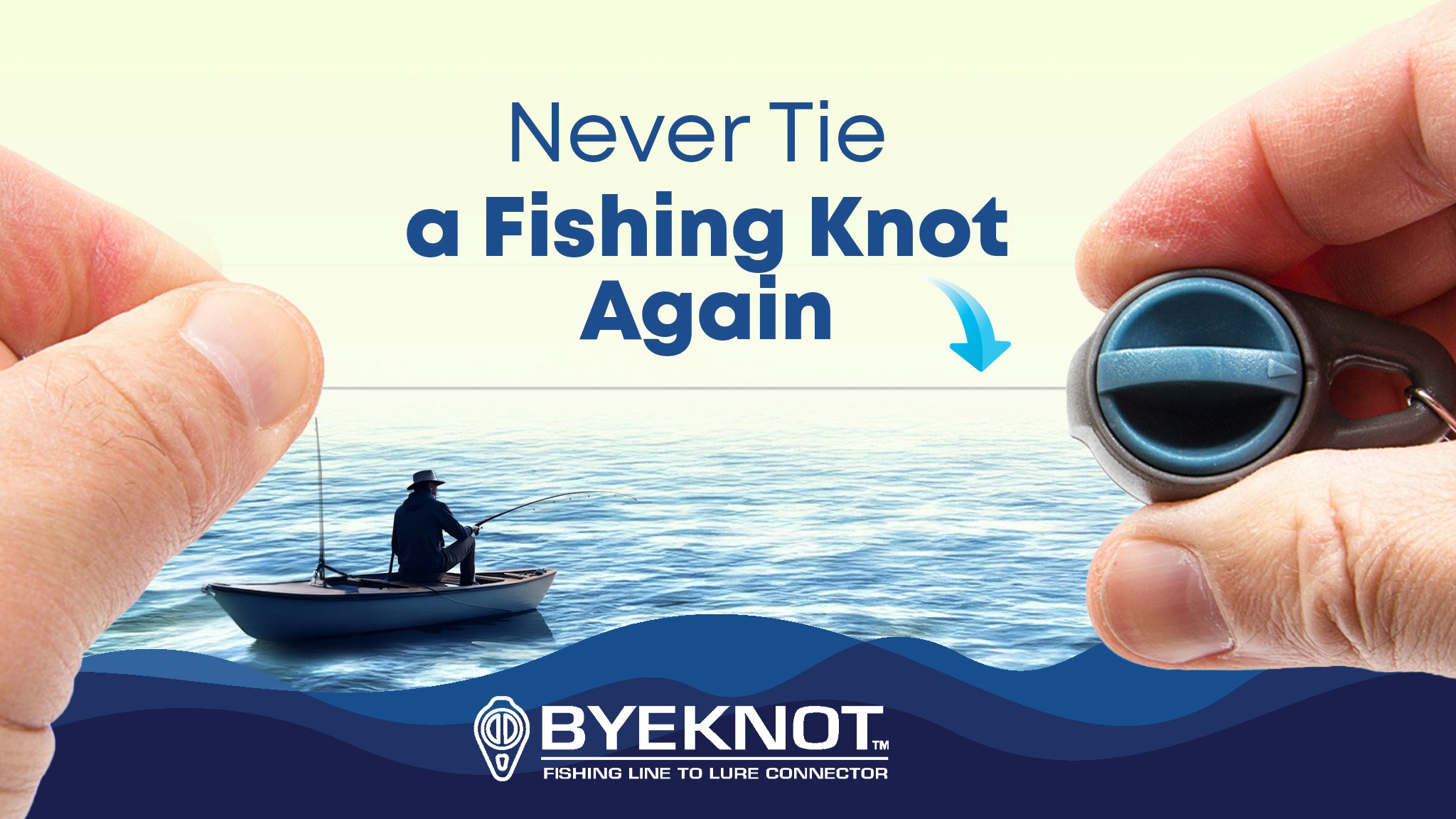 Byeknot: อย่าผูกปมตกปลาอีกเลย - Byeknot ได้รับการออกแบบมาเพื่อทำให้การตกปลาเป็นที่น่าพอใจยิ่งขึ้น media 3