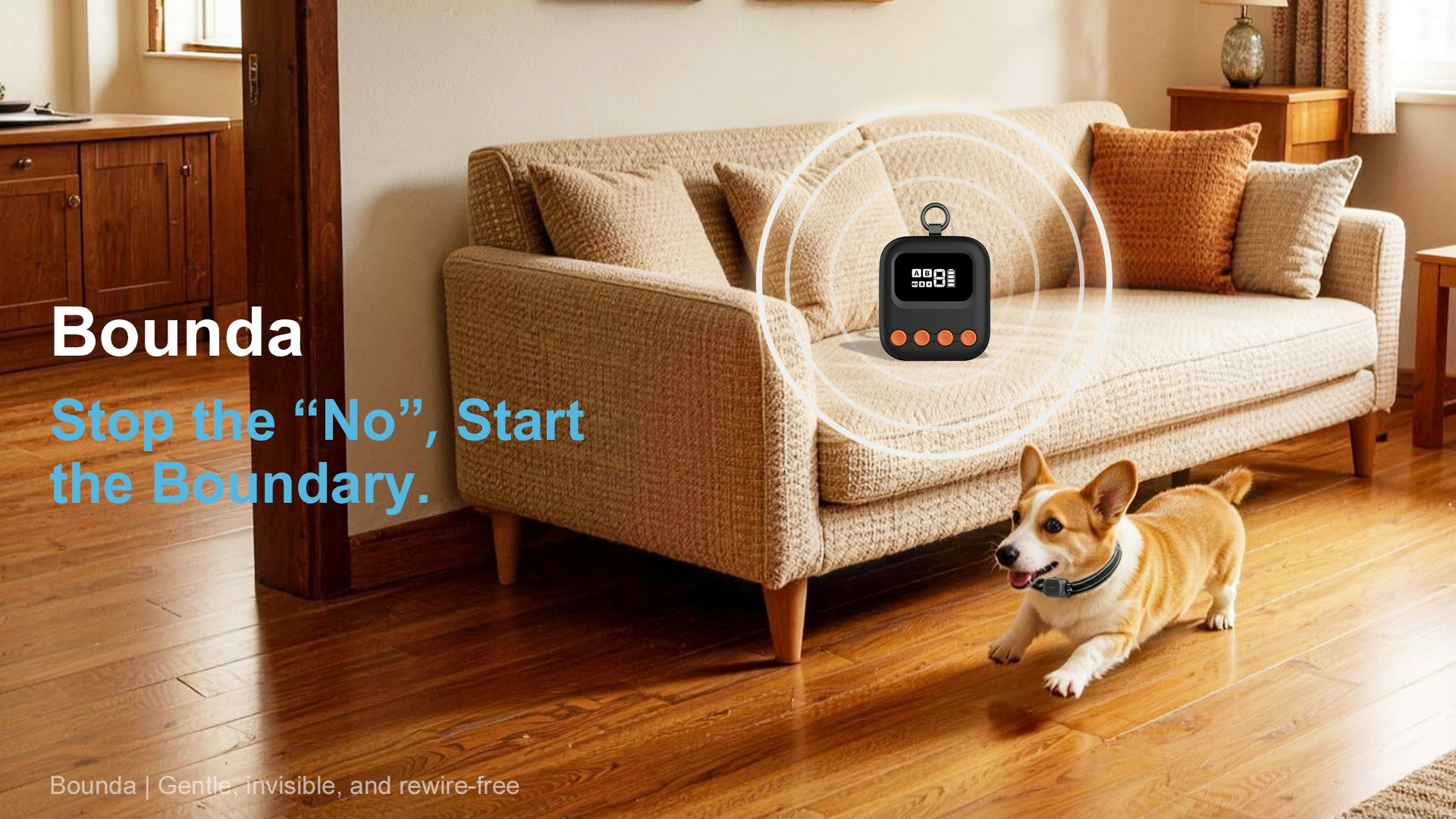 Bounda: Wireless Pet Barrier & Trainer gallery image