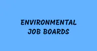 Environmental Job Boards