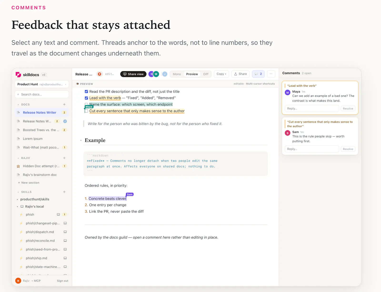 Skilldocs screenshot 3