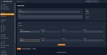 Laravel Filament Point of Sale gallery image