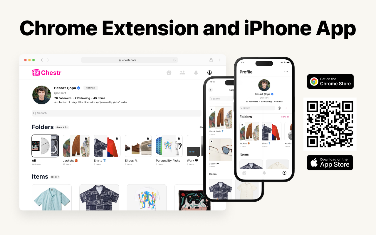 Lista de desejos chesti 1.0 web iOS aplicativo media 3