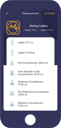 MeasureTalk - Body measurement App gallery image