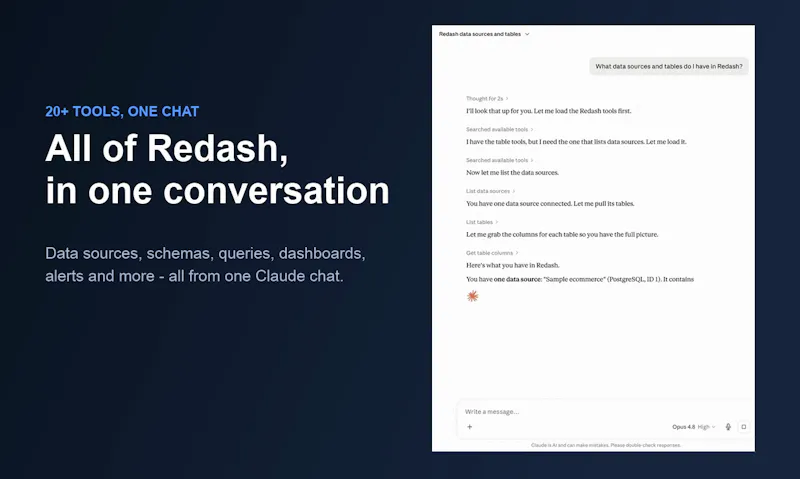redash-mcp screenshot 4