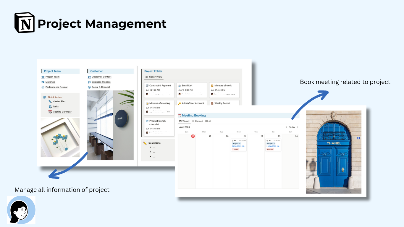 Project-Pro: Ultimate Project Management - การจัดการโครงการที่ครอบคลุมด้วยเทมเพลตแนวคิด media 3