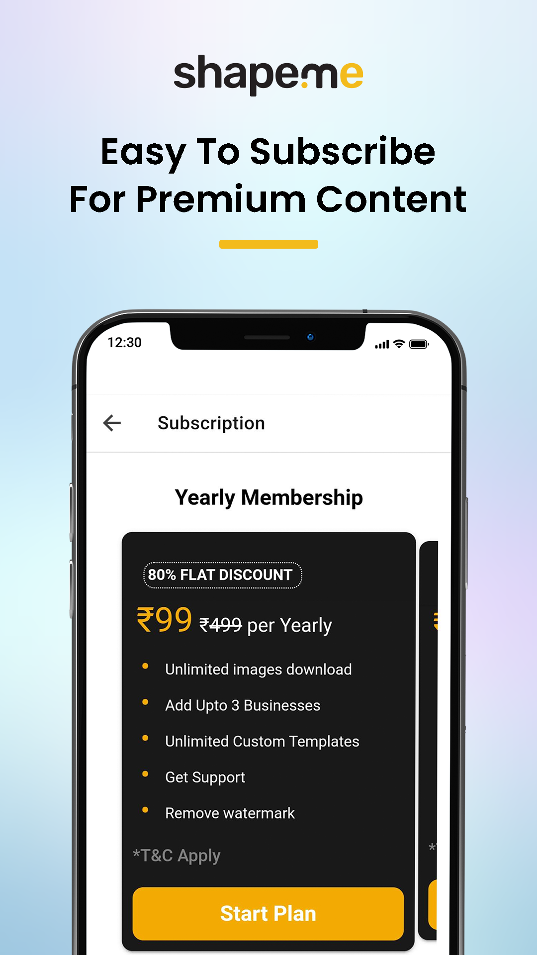 Shapeme - Festival Post Maker gallery image