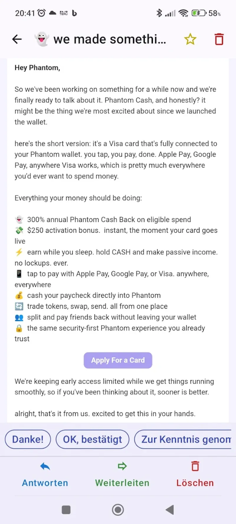 Tchiki Mail screenshot 4