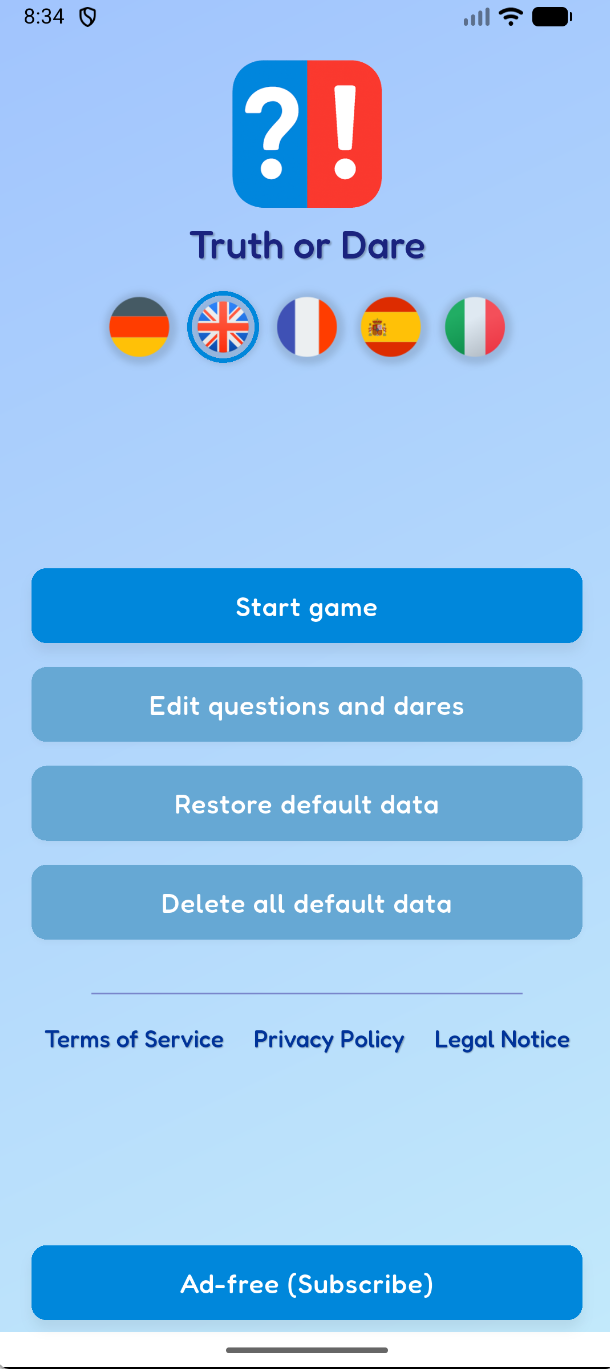 Truth or Dare - Partygame gallery image