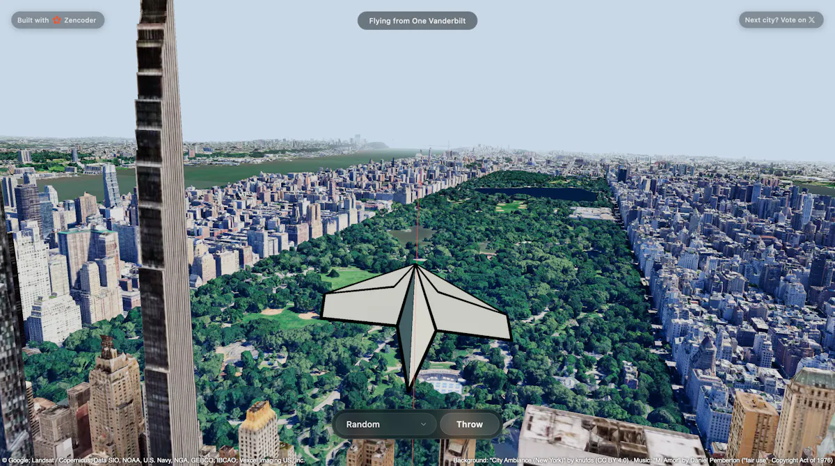 Paper Plane Simulator