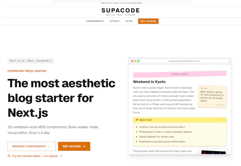 Supacode  screenshot 1